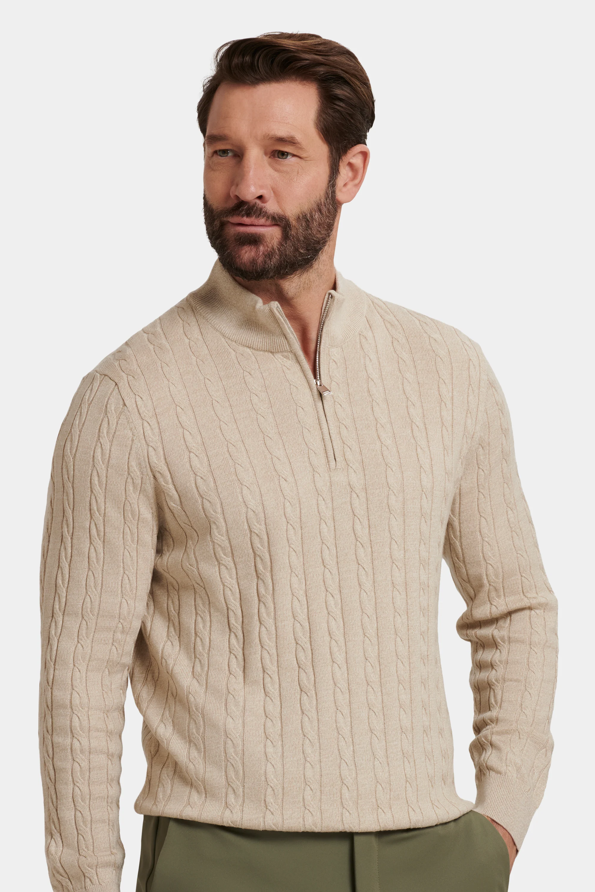 THE ADAMO QUARTER ZIP SWEATER - Image 5