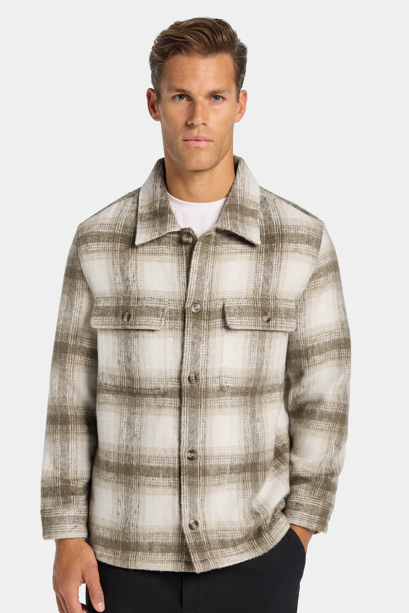 THE LUGO CHECKED OVERSHIRT - Image 6
