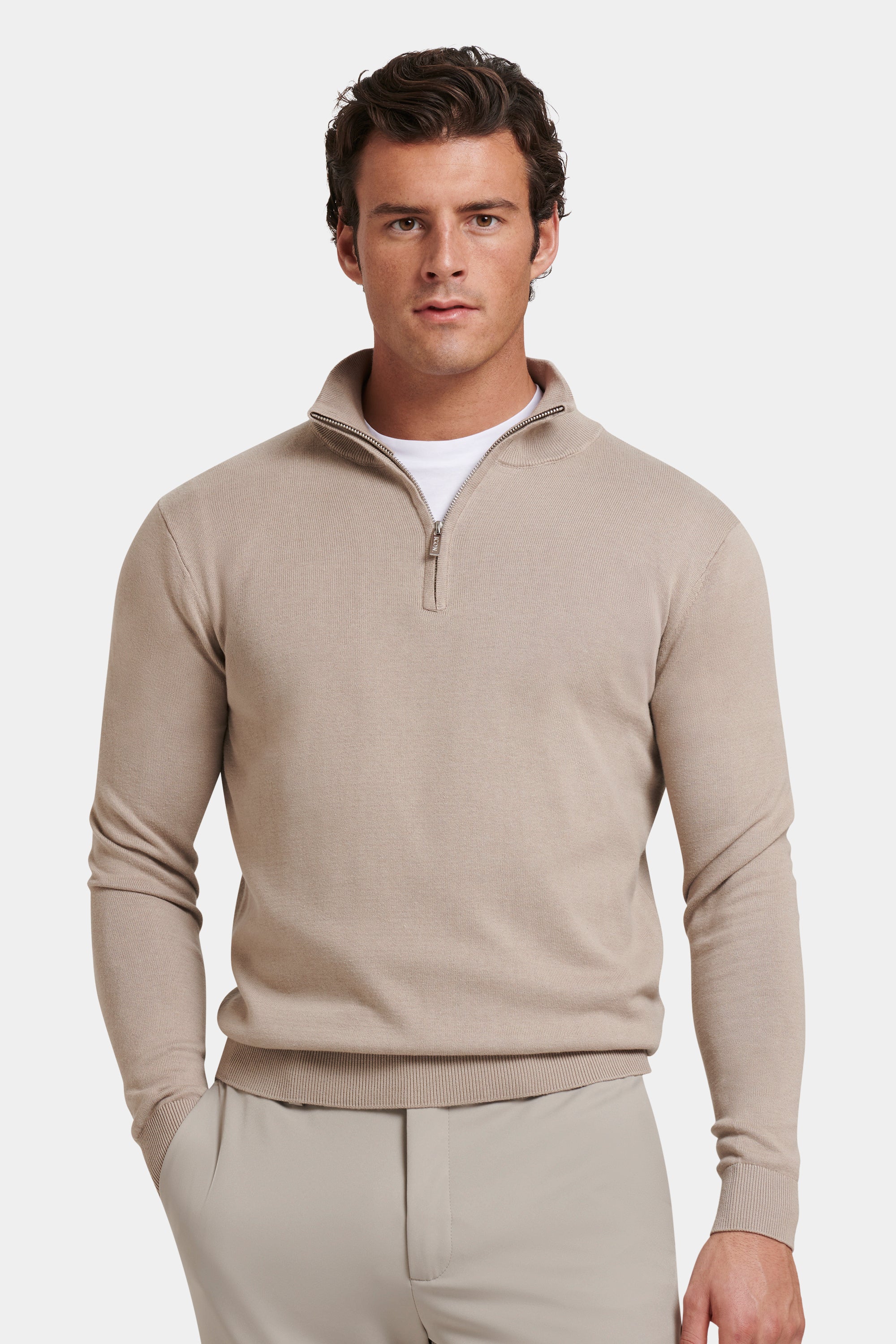 THE SANTONI QUARTER ZIP SWEATER - Image 17